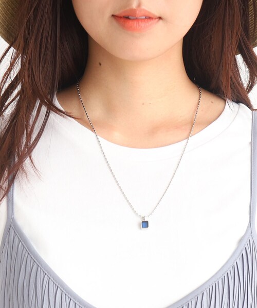 SHOO・LA・RUE（シューラルー）の「◆ミニボールチェーンスライダーネックレス（ネックレス・レディース・ピンクゴールド/ゴールド/シルバー・00）」の8枚目の写真