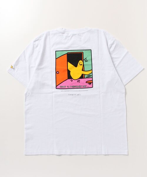 (What it isNt)ART BY MARKGONZALES(ワットイットイズント)の「What it isNt-2H7-13302-S/S TEE(Tシャツ/カットソー・メンズ・ホワイト/ブラック・L/XL)」の3枚目の写真