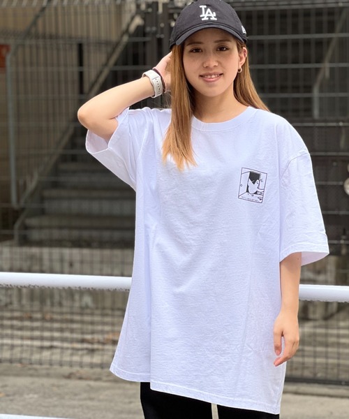 (What it isNt)ART BY MARKGONZALES(ワットイットイズント)の「What it isNt-2H7-13302-S/S TEE(Tシャツ/カットソー・メンズ・ホワイト/ブラック・L/XL)」の1枚目の写真