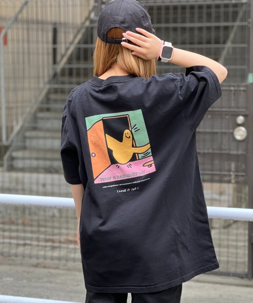(What it isNt)ART BY MARKGONZALES(ワットイットイズント)の「What it isNt-2H7-13302-S/S TEE(Tシャツ/カットソー・メンズ・ホワイト/ブラック・L/XL)」の2枚目の写真