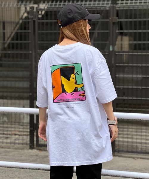 (What it isNt)ART BY MARKGONZALES(ワットイットイズント)の「What it isNt-2H7-13302-S/S TEE(Tシャツ/カットソー・メンズ・ホワイト/ブラック・L/XL)」の7枚目の写真