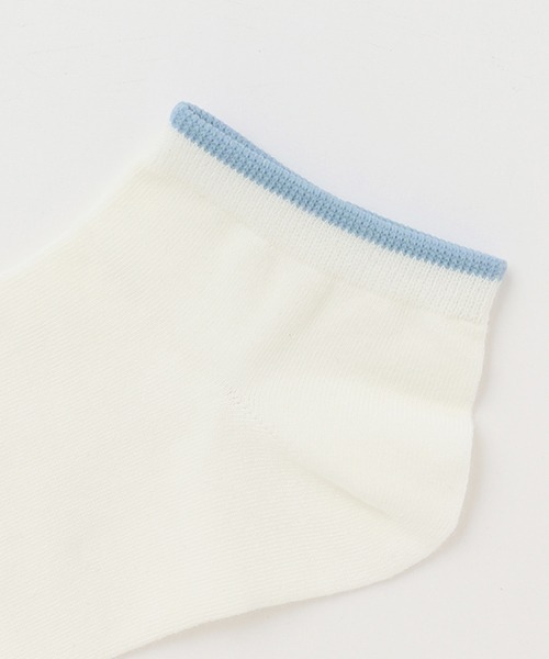 LOVETOXIC(ラブトキシック)の「ロゴ刺しゅうスニーカーインソックス(ソックス/靴下・キッズ・サーモンピンク/ラベンダー/ブラック/オフホワイト/トップグレー・FREE)」の11枚目の写真