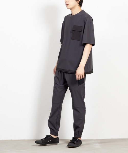 NAVY(ネイビー)の「NAVY極冷冷感ジョガーパンツ(その他パンツ・メンズ・チャコール/ネイビー/ブラック・M/L/XL)」の12枚目の写真