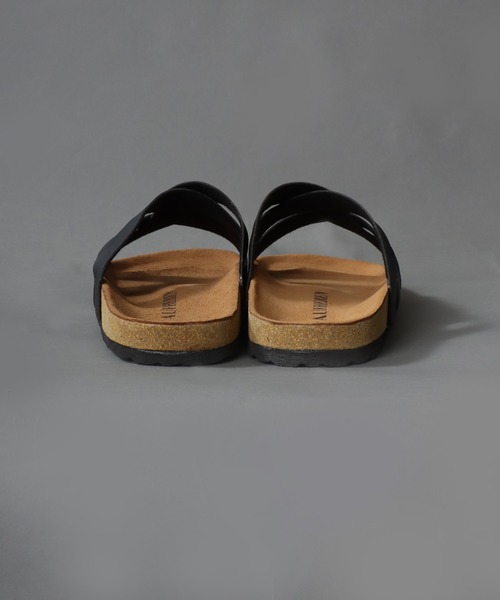 SITRY(シトリー)の「PU comfort design sandals/フェイクレザー コンフォート デザイン サンダル(サンダル・メンズ・ブラック/ブラウン・M/L)」の8枚目の写真
