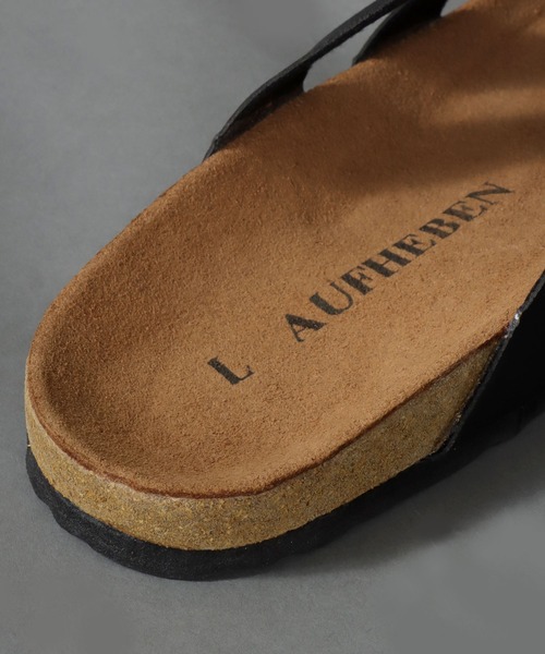 SITRY(シトリー)の「PU comfort design sandals/フェイクレザー コンフォート デザイン サンダル(サンダル・メンズ・ブラック/ブラウン・M/L)」の12枚目の写真