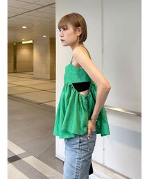 Ungrid | サイドオープンジャカードキャミ(キャミソール)