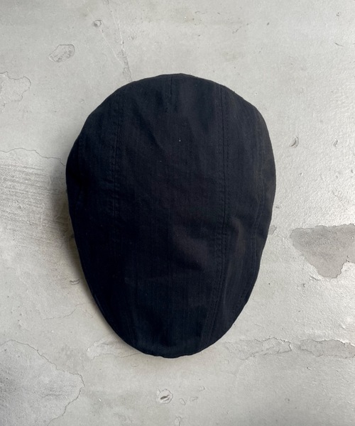 SHAGGIE(シャギー)の「コットンハンチング帽(ハンチング/ベレー帽・レディース・ブラック/ベージュ・FREE)」の12枚目の写真