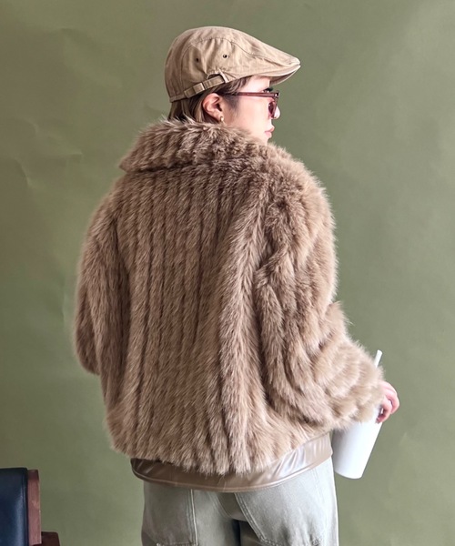 SHAGGIE(シャギー)の「コットンハンチング帽(ハンチング/ベレー帽・レディース・ブラック/ベージュ・FREE)」の20枚目の写真