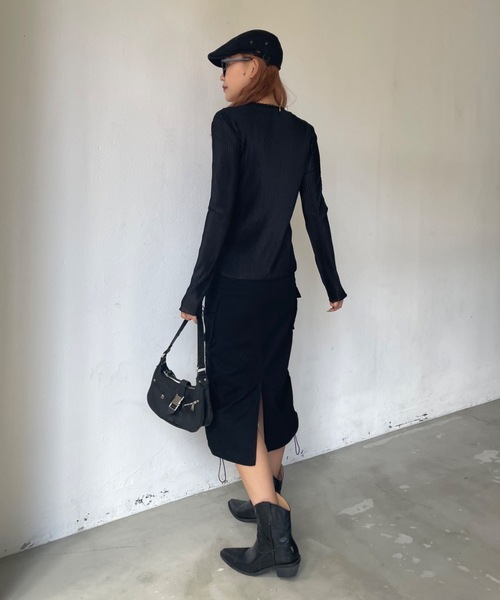 SHAGGIE(シャギー)の「コットンハンチング帽(ハンチング/ベレー帽・レディース・ブラック/ベージュ・FREE)」の10枚目の写真