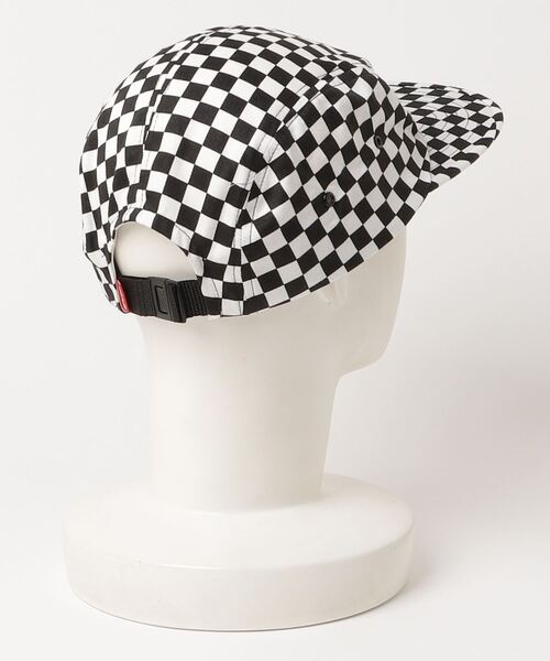 ACAPULCO GOLD(アカプルコゴールド)の「ACAPULCO GOLD / CHECKERBOARD CAMP CAP(キャップ・メンズ・ブラック/グリーン・ONE SIZE)」の8枚目の写真