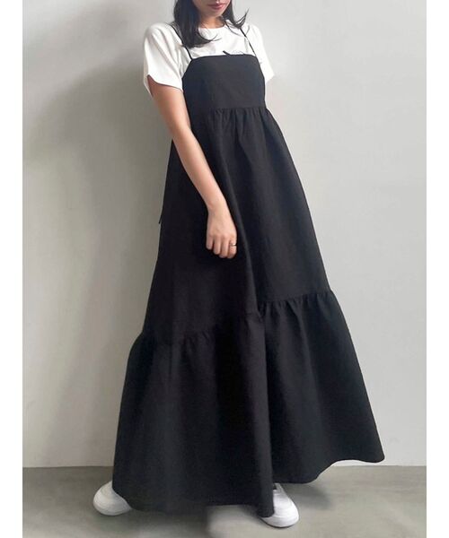 dazzlin(ダズリン)の「【ZOZO限定ITEM】ジャカードキャミワンピース(ワンピース・レディース・オフホワイト/ブラック/ブルー・FREE)」の10枚目の写真