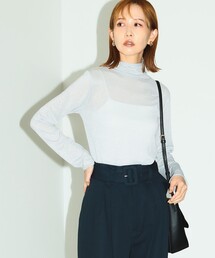 B:MING by BEAMS / ラメ タートルネック プルオーバー