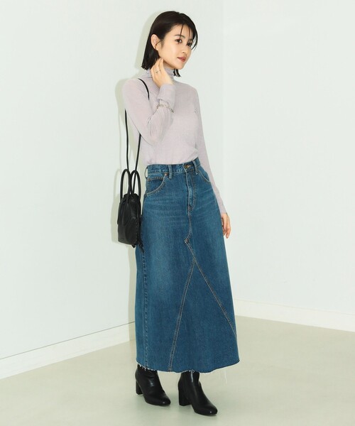 B:MING by BEAMS（ビーミングバイビームス）の「B:MING by BEAMS / ラメ タートルネック プルオーバー（Tシャツ/カットソー・レディース・ブラック/ラベンダー/シルバー・FREE）」の16枚目の写真