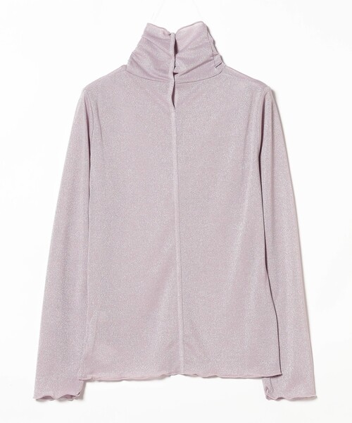 B:MING by BEAMS（ビーミングバイビームス）の「B:MING by BEAMS / ラメ タートルネック プルオーバー（Tシャツ/カットソー・レディース・ブラック/ラベンダー/シルバー・FREE）」の22枚目の写真
