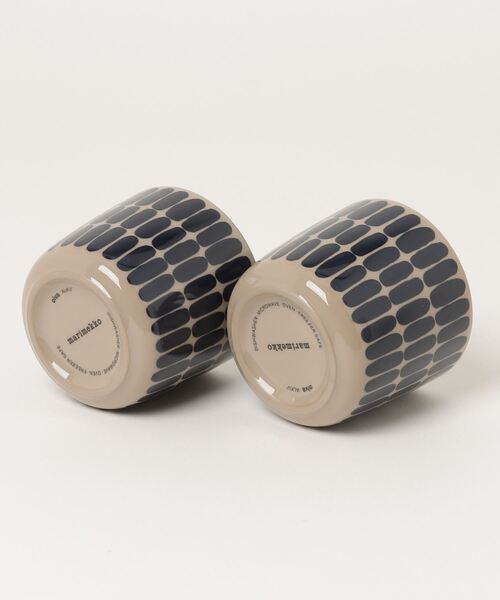 Alku / coffee cup 2dl, without handle, 2pcs（グラス/マグカップ/タンブラー）｜marimekko（マリメッコ）