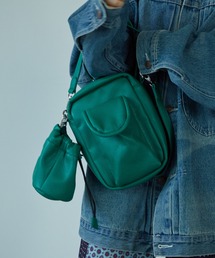 La win d | フェイクレザーショルダーバッグ(ショルダーバッグ)