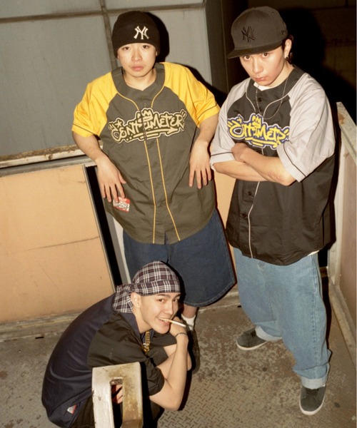 centimeter(センチメーター)の「Centimeter mop baseball shirt(シャツ/ブラウス・メンズ・ネイビー/ブラック/グリーン・LARGE/MEDIUM/X-LARGE)」の12枚目の写真
