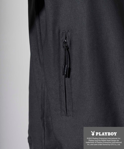 FUNALIVE(ファンアライブ)の「PLAYBOY スーパーストレッチハイネックトップス(Tシャツ/カットソー・メンズ・ブラック系/チャコールグレー・L/XL/M)」の21枚目の写真