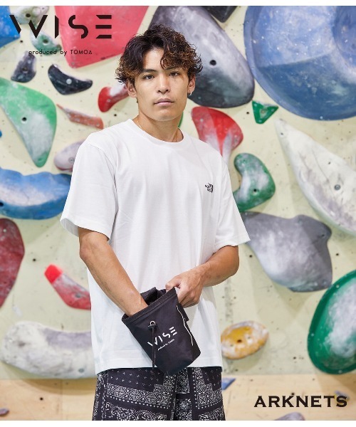 WP（ダブリューピー）の「WP / ダブリューピー：別注 WISE × ARKNETS(WP)コラボ CHALK BAG：WS01-CB01[AST]（ショルダーバッグ・メンズ・ブラック・FREE）」の14枚目の写真