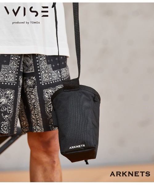 WP（ダブリューピー）の「WP / ダブリューピー：別注 WISE × ARKNETS(WP)コラボ CHALK BAG：WS01-CB01[AST]（ショルダーバッグ・メンズ・ブラック・FREE）」の16枚目の写真