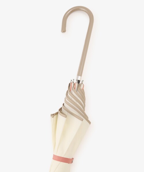 Afternoon Tea（アフタヌーンティー）の「バイカラージャンプ長傘 雨傘（長傘・レディース・グリーン/ネイビー/ホワイト・ONE SIZE）」の13枚目の写真