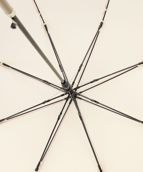 Afternoon Tea（アフタヌーンティー）の「バイカラージャンプ長傘 雨傘（長傘・レディース・グリーン/ネイビー/ホワイト・ONE SIZE）」の15枚目の写真