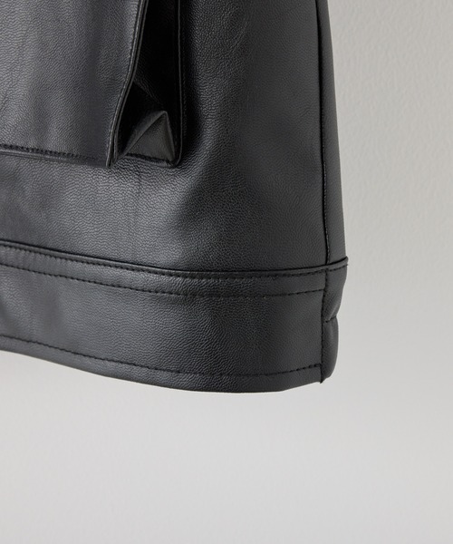 CIAOPANIC TYPY（チャオパニックティピー）の「【KIDS】フェイクレザーブルゾン（ブルゾン・キッズ・ブラック・M/XL/XXL）」の6枚目の写真