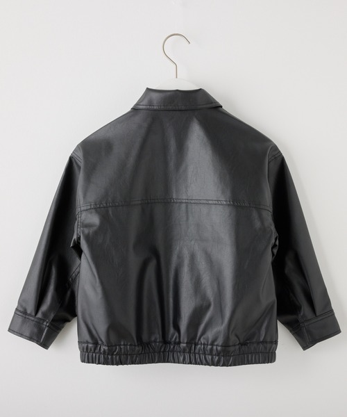 CIAOPANIC TYPY 黒 レザージャケット CIAOPANIC TYPY レザージャケット ライダース フェイクレザー