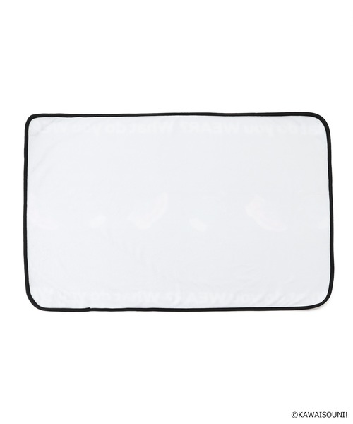 ZOZO（ゾゾ）の「ブランケット おぱんちゅうさぎ BLACK COLLECTION by ZOZOTOWN（ブランケット・レディース・その他・ONE SIZE）」の2枚目の写真