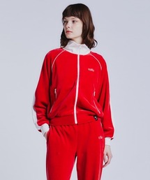 たまごダブルスタンダードクロージング　ボンバーベロアパーカー　ダブルジップ たまご様専用ダブルスタンダードクロージング ボンバーベロア