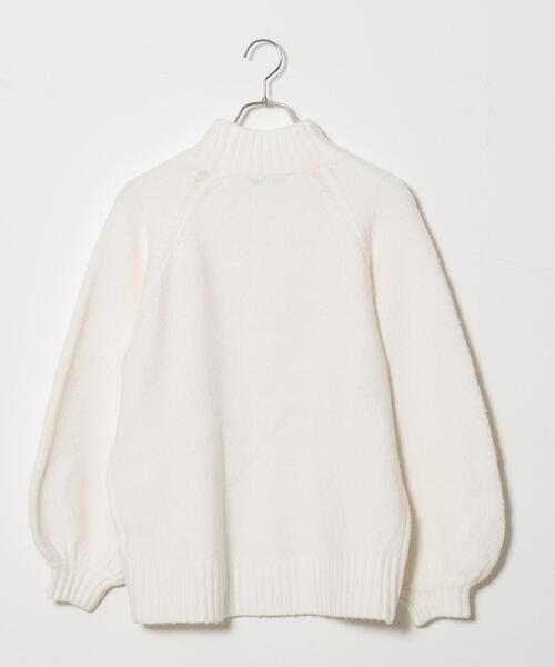 U.S. POLO ASSN.(ユーエスポロアッスン)の「∴WEGO/U.S. POLO ASSN. ハイネックセーター【WEB限定】(ニット/セーター・レディース・ブルー/ライトベージュ/杢グレー/オフホワイト・FREE)」の15枚目の写真