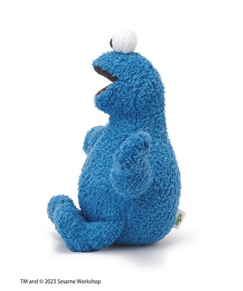 【完売商品】gelato pique クッキーモンスター ワンピース ブルー gelato pique（ジェラートピケ）の「【SESAME STREET】クッキー