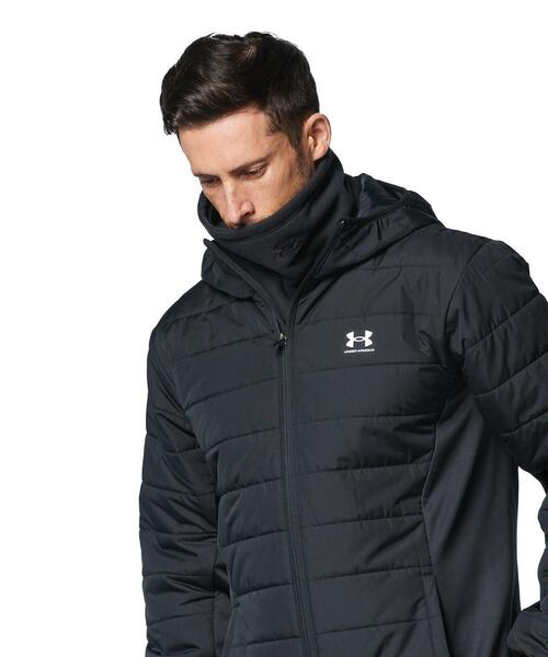 UNDER ARMOUR（アンダーアーマー）の「UAフリース リバーシブル ネックゲイター（トレーニング/メンズ/レディース）【使用禁止】（ネックウォーマー/スヌード・レディース・ブラック系その他・ONESIZE）」の5枚目の写真