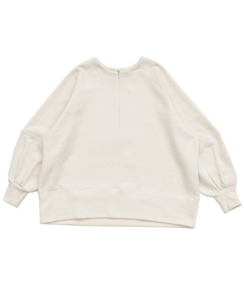 select MOCA(セレクトモカ)の「フロントジップ裏起毛プルオーバー(Tシャツ/カットソー・レディース・アイボリー/ブラック・FREE)」の13枚目の写真