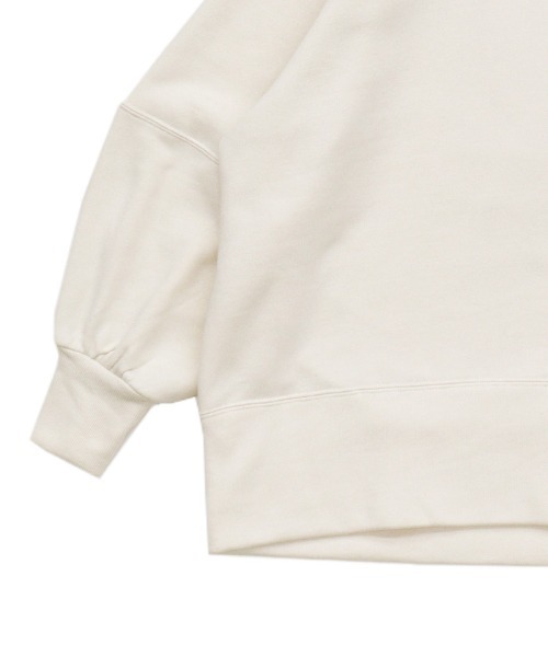 select MOCA(セレクトモカ)の「フロントジップ裏起毛プルオーバー(Tシャツ/カットソー・レディース・アイボリー/ブラック・FREE)」の17枚目の写真