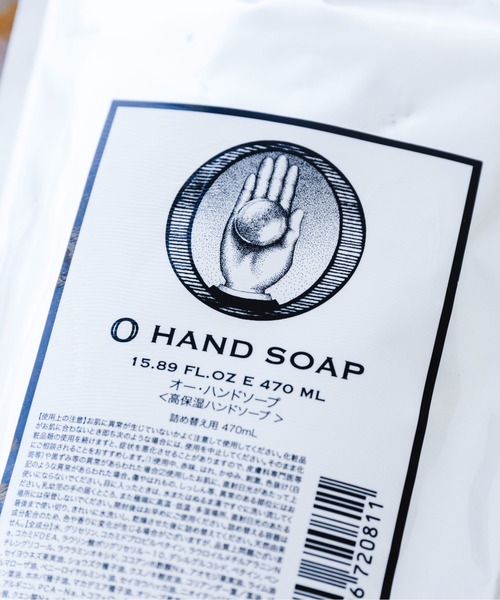 オー・ハンドソープ 470ml レフィル（ハンドソープ）｜O SKIN