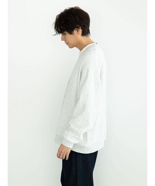 CRAFT STANDARD BOUTIQUE(クラフトスタンダードブティック)の「ケーブル柄カットカーディガン②(カーディガン/ボレロ・メンズ・オートミール・M/L)」の5枚目の写真