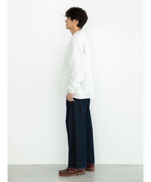 CRAFT STANDARD BOUTIQUE(クラフトスタンダードブティック)の「ケーブル柄カットカーディガン②(カーディガン/ボレロ・メンズ・オートミール・M/L)」の9枚目の写真
