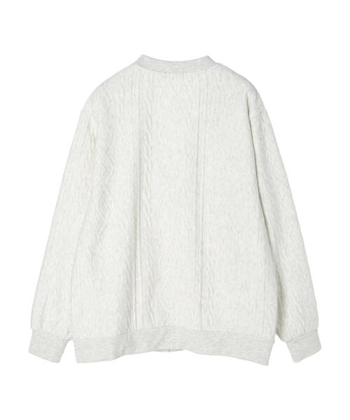CRAFT STANDARD BOUTIQUE(クラフトスタンダードブティック)の「ケーブル柄カットカーディガン②(カーディガン/ボレロ・メンズ・オートミール・M/L)」の12枚目の写真