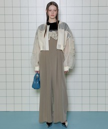 夏SALE✨maison special✨ブルー/チュール✨レイヤード/Blue MAISON SPECIAL（メゾンスペシャル）の「Tulle Layered Blouson