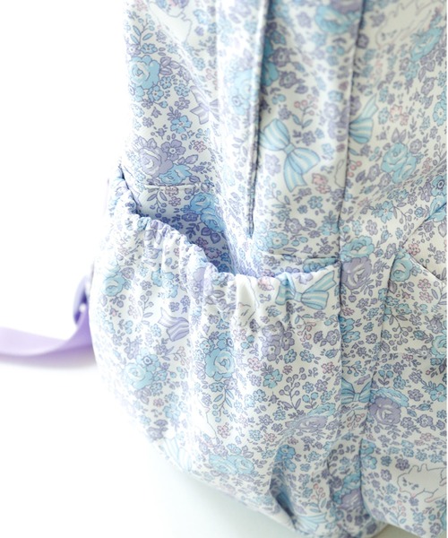 Catherine Cottage（キャサリンコテージ）の「ネコ柄リュックサック　キーホルダーセット（バックパック/リュック・キッズ・ブルー/ピンク/ベージュ/ライラック・FREE）」の15枚目の写真