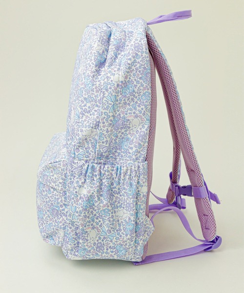 Catherine Cottage（キャサリンコテージ）の「ネコ柄リュックサック　キーホルダーセット（バックパック/リュック・キッズ・ブルー/ピンク/ベージュ/ライラック・FREE）」の9枚目の写真