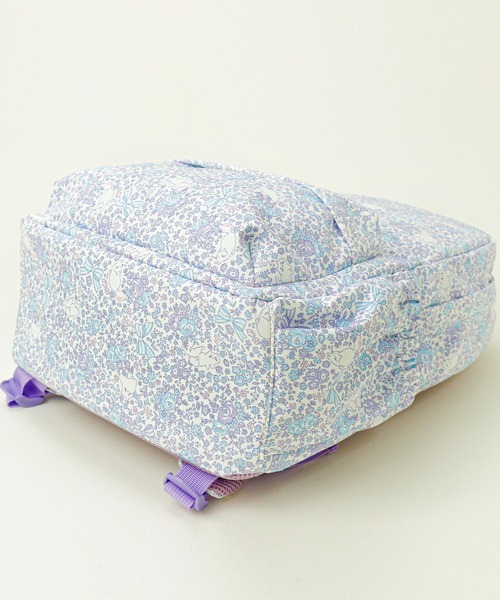 Catherine Cottage（キャサリンコテージ）の「ネコ柄リュックサック　キーホルダーセット（バックパック/リュック・キッズ・ブルー/ピンク/ベージュ/ライラック・FREE）」の10枚目の写真