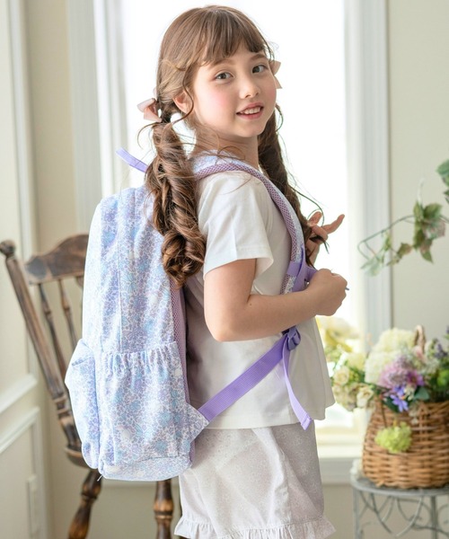 セール】ネコ柄リュックサック キーホルダーセット（バックパック