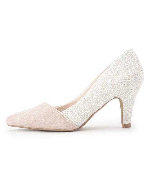 ESPERANZA(エスペランサ)の「配色ポインテッドパンプス 結婚式二次会 パーティー 24SS(パンプス・レディース・ブラック系/ホワイト×ピンク/ベージュ系・22.5cm/23.0cm/23.5cm/24.0cm/24.5cm)」の17枚目の写真