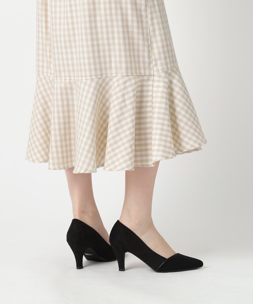 ESPERANZA(エスペランサ)の「配色ポインテッドパンプス 結婚式二次会 パーティー 24SS(パンプス・レディース・ブラック系/ホワイト×ピンク/ベージュ系・22.5cm/23.0cm/23.5cm/24.0cm/24.5cm)」の20枚目の写真
