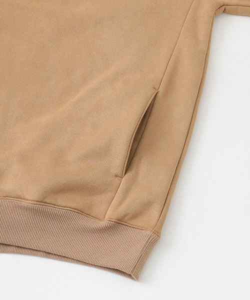 URBAN RESEARCH Sonny Label（アーバンリサーチサニーレーベル）の「フェイクスウェード裏起毛プルオーバー（スウェット・メンズ・アイボリー/ブラウン/チャコールグレー/ブルー・MEDIUM/LARGE）」の19枚目の写真