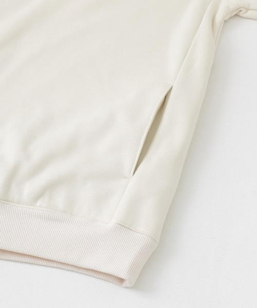 URBAN RESEARCH Sonny Label（アーバンリサーチサニーレーベル）の「フェイクスウェード裏起毛プルオーバー（スウェット・メンズ・アイボリー/ブラウン/チャコールグレー/ブルー・MEDIUM/LARGE）」の18枚目の写真
