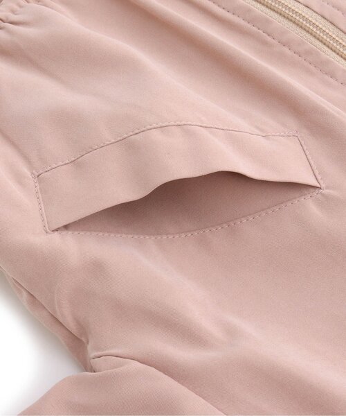 Seraph（セラフ）の「裾フリルデザインブルゾン（カーディガン/ボレロ・キッズ・ラベンダー/ピンク/ベージュ・90/130/100/80/110/140/120/95）」の10枚目の写真