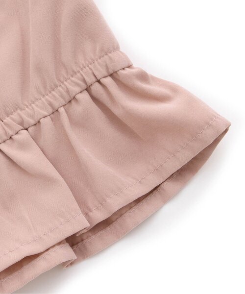 Seraph（セラフ）の「裾フリルデザインブルゾン（カーディガン/ボレロ・キッズ・ラベンダー/ピンク/ベージュ・90/130/100/80/110/140/120/95）」の12枚目の写真